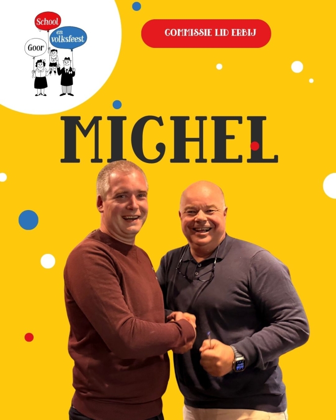 Michel Nijeboer officieel toegetreden tot Beheercommissie en Optochtcommissie