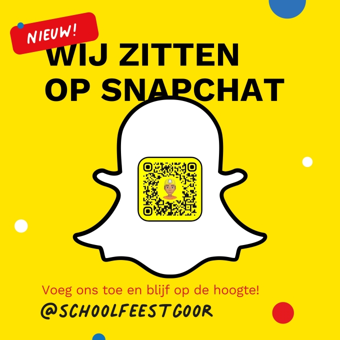 School- en Volksfeest Goor gaat Snapchat!