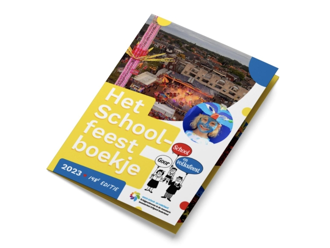 Schoolfeestboekje 2023 gepresenteerd